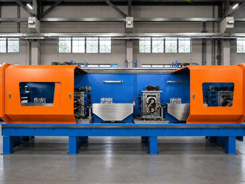 Yakabatanidzwa Dhirowa uye Rolling Line yePrecision Copper Flat Wire
